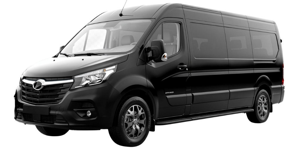 10 passenger van airport shuttle